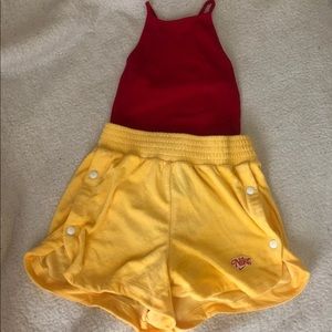 Nike Shorts w/ Fahsion Nova Bodysuit